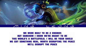 HEARTSTEEL Aphelios - Hold on Tight (aespa Cover) ft. Marcus Skeen (Lyrics)