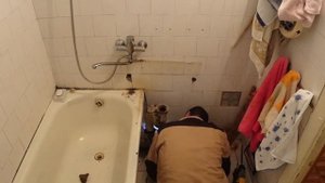 Установка мойдодыра #умывальник