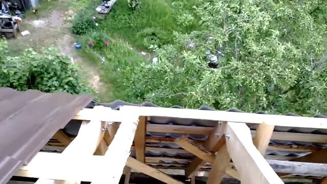 Как покрыть крышу металочерепицей одному смотреть онлайн