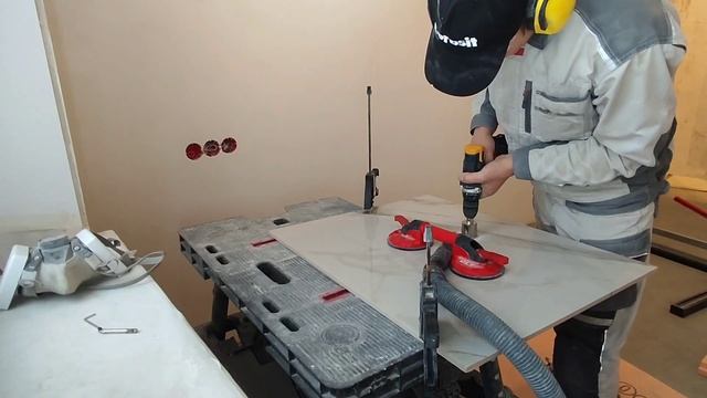 Сравнение алмазных коронок по керамограниту.