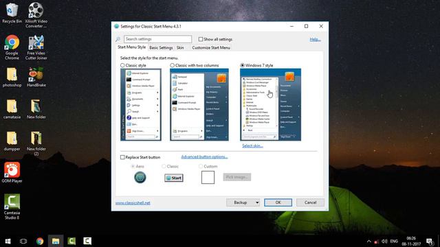 Tricks to get Windows 7 Start menu in Windows 10 смотреть онлайн