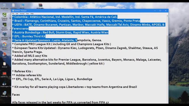 FIFA 15 (10.0.0 Mod ) update 2017 (Kit - Gameplay - Carrer ) All in one смотреть онлайн