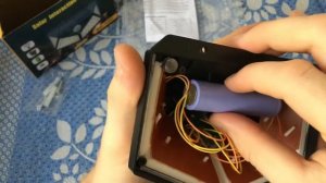 Прожектор с датчиком движения / Светодиодный уличный фонарь на солнечной батарее. Разборка. Тест.