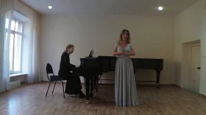 "Незабудочка", А. Алябьев, сл. П. Вяземского, исп. Кристина Исаченко