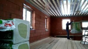 Подъемник утеплителя на второй этаж.