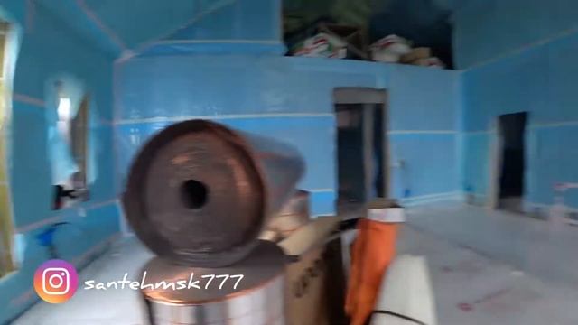 Утепление пола Техноплексом Мастер