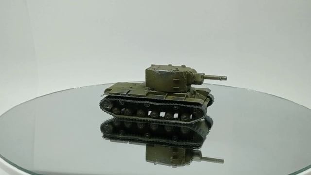 РАБОТА #19 - Советский тяжелый танк КВ-2