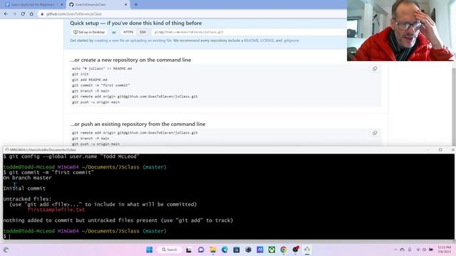 Checking SSH connection on github - first commit смотреть онлайн