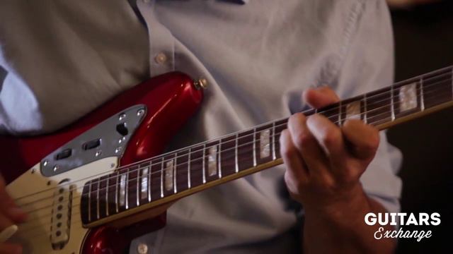 1969 Fender Jaguar Candy Apple Red смотреть онлайн