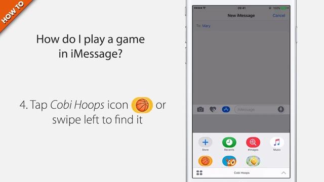 Cobi Hoops - iMessage games 101 смотреть онлайн