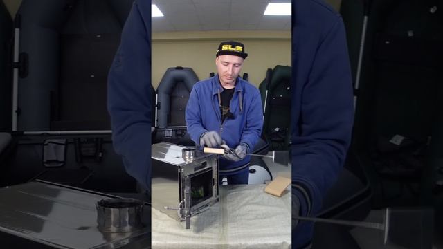 Походная печь для палатки Atomstove "Камин" Большая