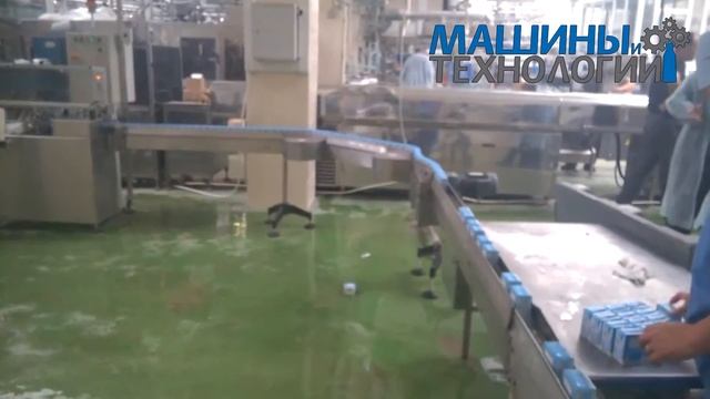 Линия розлива молока в Тетра Пак ТБА 19 - 200 мл.