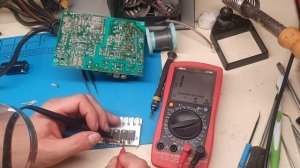 Часть1. Блок питания Corsair VS550 - ремонт Корректора Мощности.