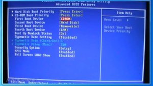How To Change First Boot Device in BIOS to Boot From CD/DVD