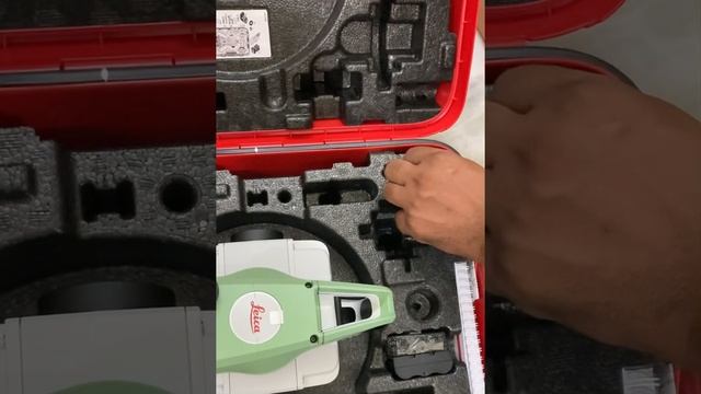 Leica Total Station Unboxing