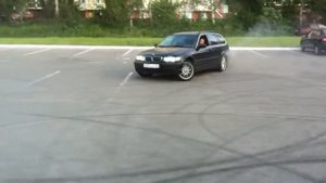 BMW E46 Touring классный дрифт