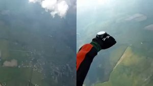 Cardboard. Нереально крутой прыжок с парашютом.parachute