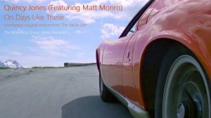 Quincy Jones (Featuring Matt Monro) - On Days Like These (Stereo Remaster)