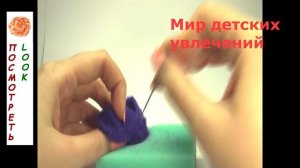 Сухое валяние из шерсти. Мастер-класс для начинающих. Роза / Dry felting wool. Rose flower