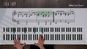 Salut | Joe Dassin | Разбор на фортепиано🎹