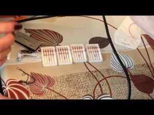 Смена иглы на бытовой швейной машине Elna 1001