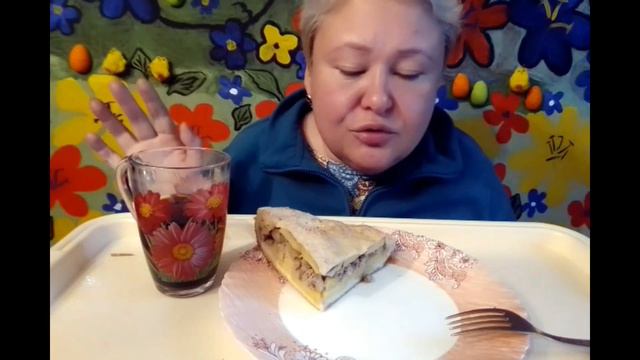 #mukbang //Мукбанг// Сардельки//Восхитительный пирог собственного производства!!)) смотреть онлайн