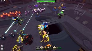 С 3 Акселераторами! Tower Defense Simulator/TDS Ночь 4!/Roblox