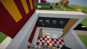 How to build McDonald's in Minecraft 1.18.1