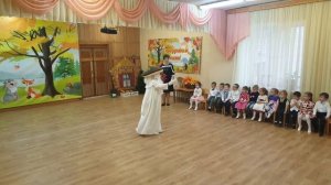 Вход на осенний утренник в младшей группе | Вход Гриба-Боровика ??? на праздник