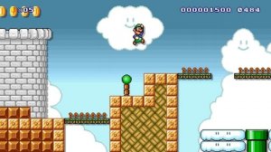 Super Mario Maker 2: SMB1 Sky Theme- Super Mario All Stars Remix