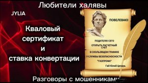 ДЖУЛИЯ. СЛОВЕСНАЯ КАША | ТЕЛЕФОННЫЕ МОШЕННИКИ