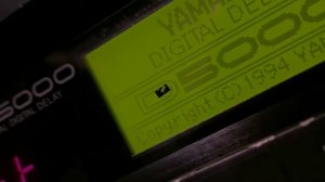 Yamaha D5000 delay demo - going through some presets