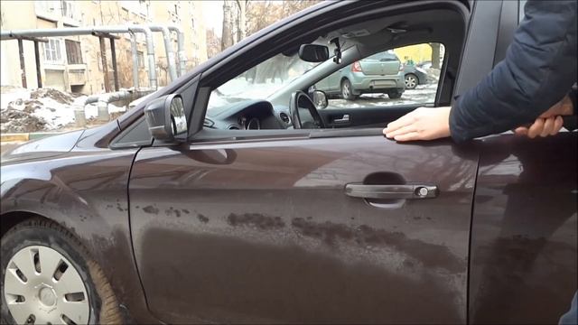 Как снять наружный уплотнитель бокового стекла форд фокус 2 смотреть онлайн