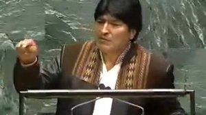 Discurso Evo Morales ONU 1ª parte