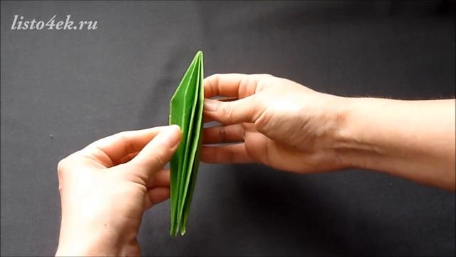 Лягушка из бумаги. Оригами. DIY смотреть онлайн