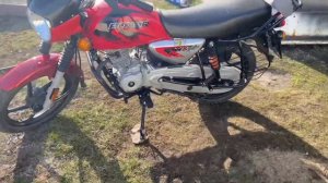 Заменил переднее крыло на bajaj boxer.Стало лучше?