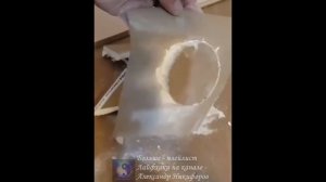 Лайфхак. Метод устранения отверстия в стене.