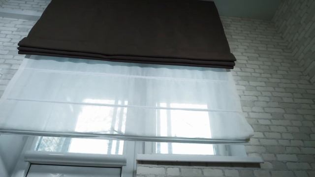 Двойные римские шторы - Рекламный ролик смотреть онлайн