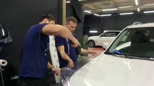 Бронирование капота и бампера Subaru Forester на ХАЛЯВУ!!! И вы так можете