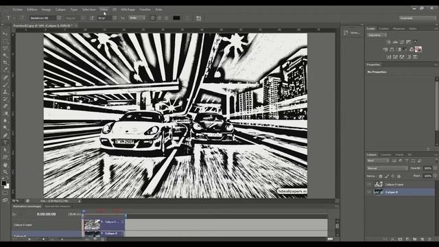 TUTO (Photoshop CS6) - EFFET BD/COMICS SUR VOS IMA смотреть онлайн