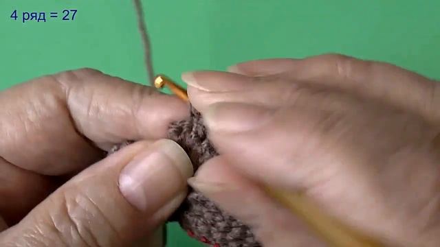Слон крючком. Амигуруми. Часть 4. Уши.