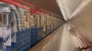 Электропоезд 81-717/714.5М «Номерной» на станции «Бутырская»