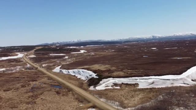 Палана. Река Пятибратская. 6 мая 2021 г.
