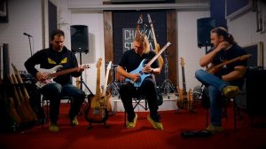 Как звучат гитары KHMELEVSKY живьём через ЛАМПОВЫЕ ГОЛОВЫ