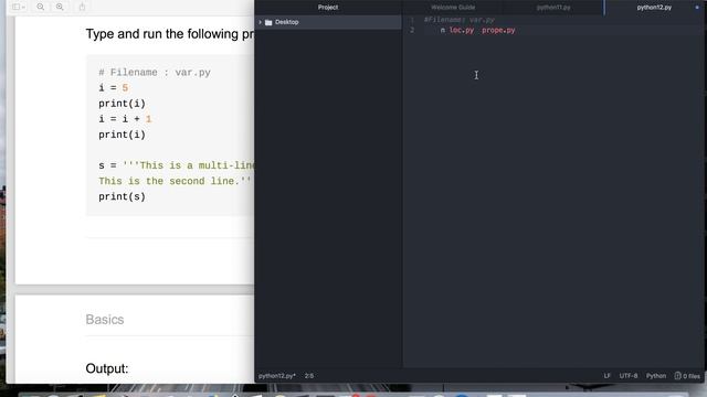 A Byte of Python (#8 of 50)
