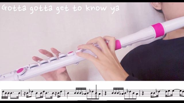 ［Sheet Music］NewJeans (뉴진스) 'Attention' | NUVO Student Flute смотреть онлайн