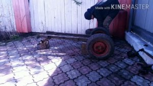 Сборка самодельный автомобиль.Build a homemade  car.