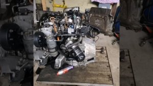 Дизель в ниву,  переходная плита своими руками.