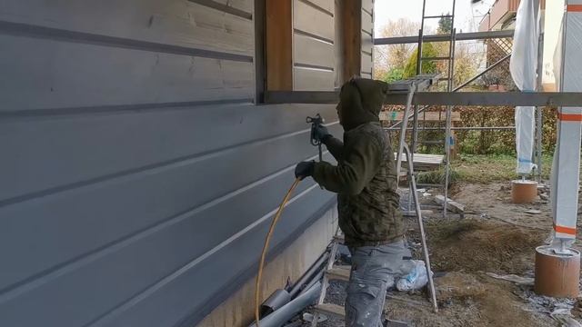 Wagner PS 20, сопло 517 второй слой по дереву. смотреть онлайн