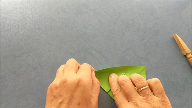 Рождественский венок оригами | Origami christmas wreath